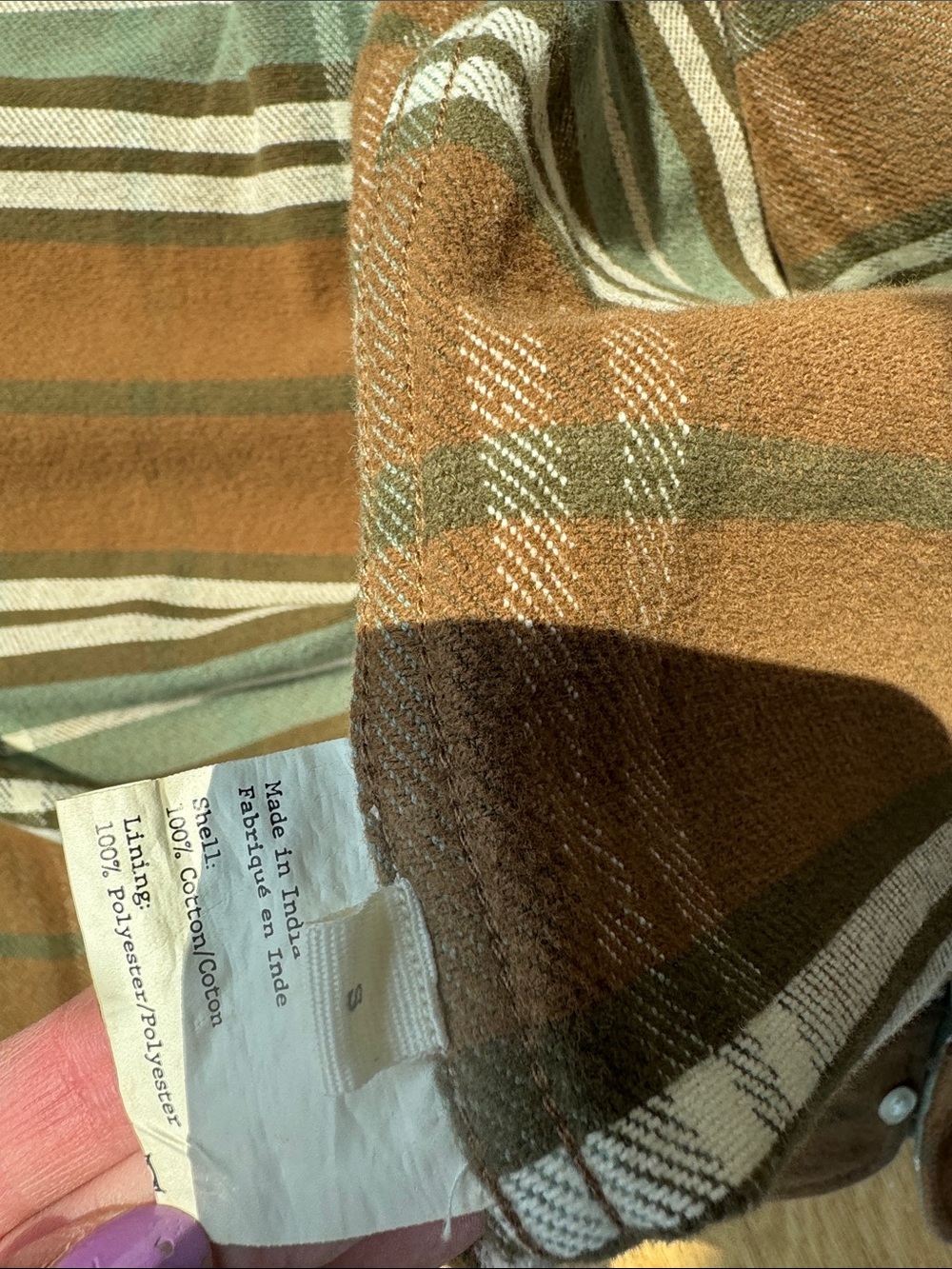 6397 big check shirt NWT - Picture 6 of 8